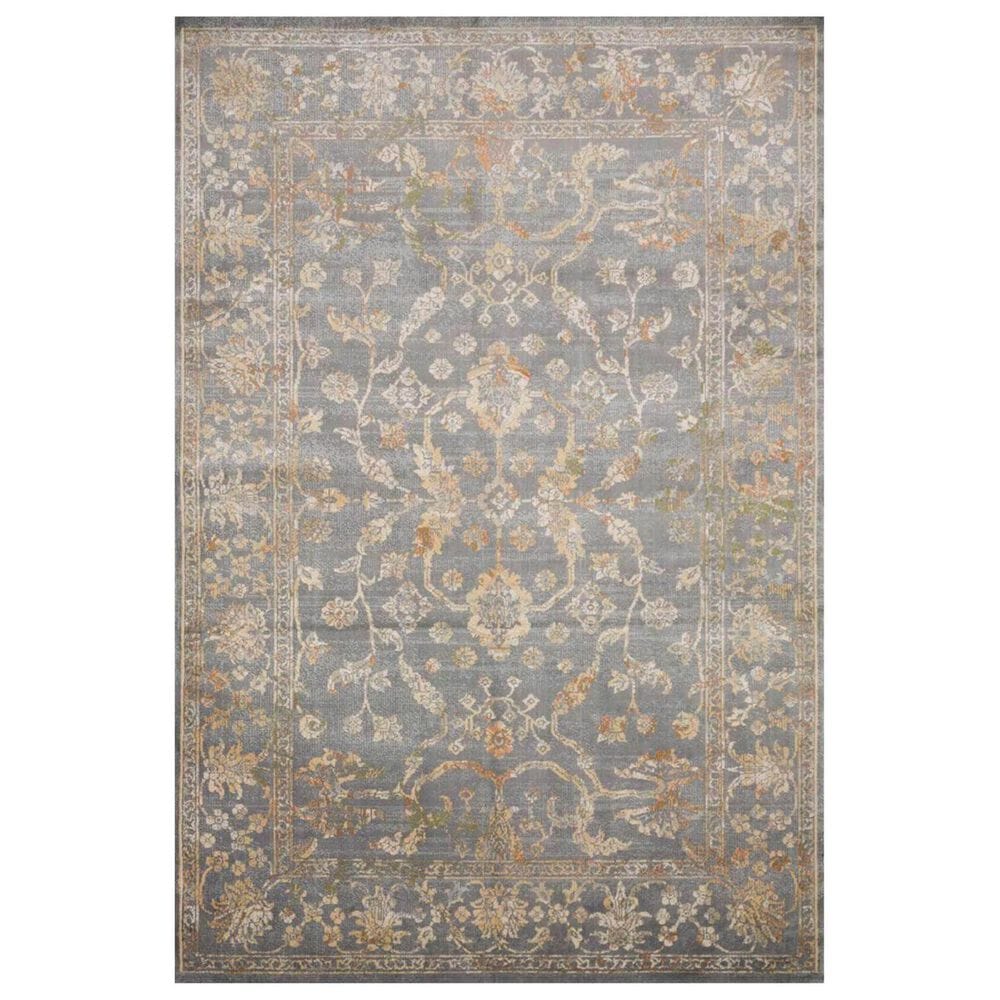 Loloi II Isadora ISA-05 4" x 6" Silver Area Rug, , large