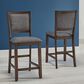 A-America Chesney 7-Piece Counter Height Dining Set in Falcon Brown, , large