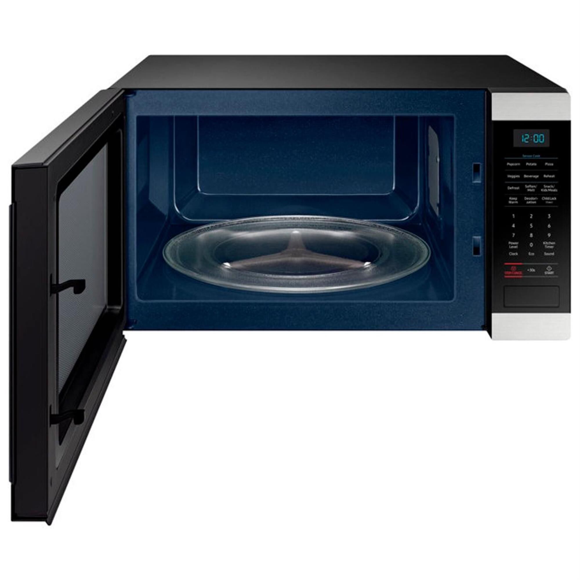 microwave with ceramic enamel interior