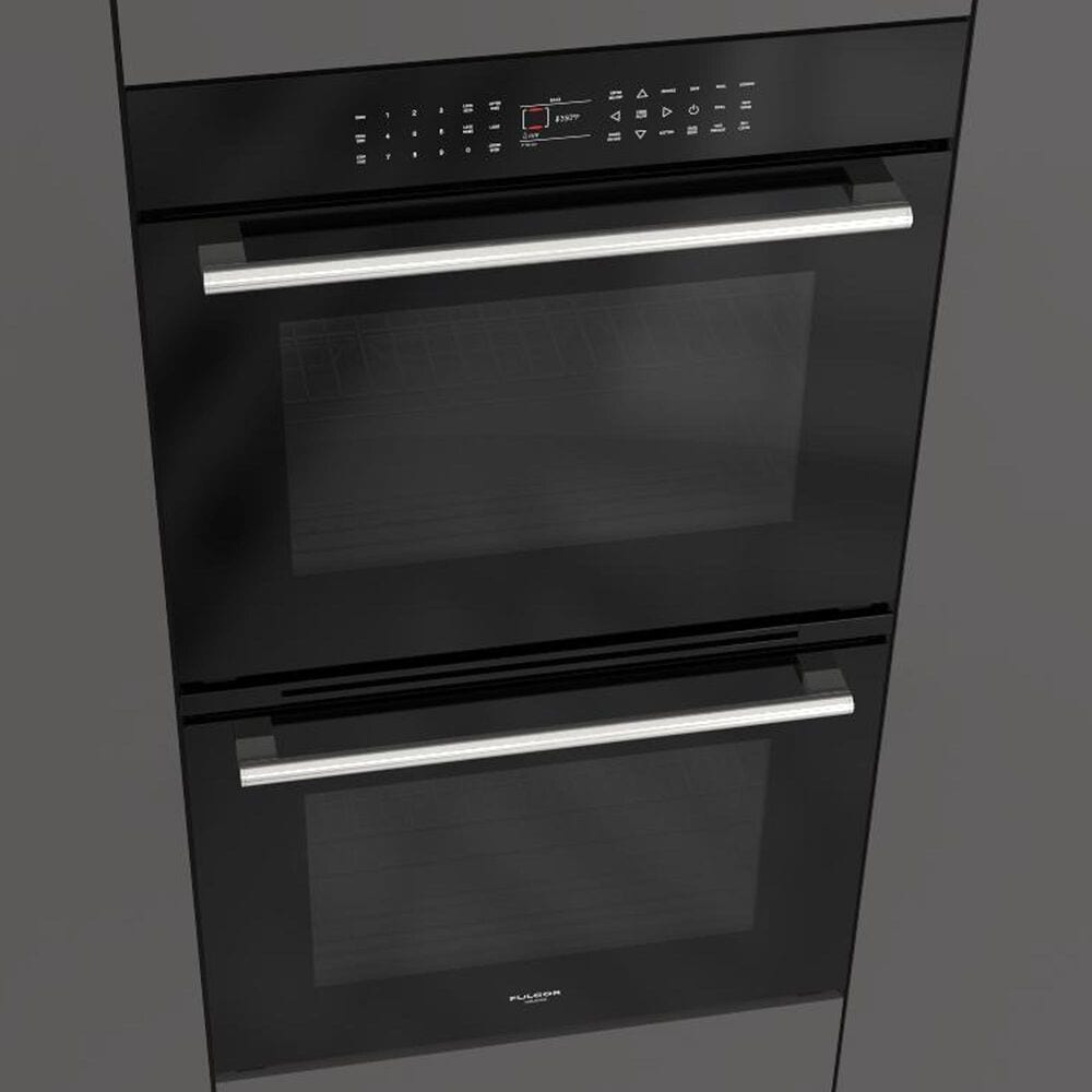 Fulgor Milano 30&quot; Touch Control Double Wall Oven in Black, , large