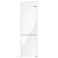Bosch 800 Series 12.8 Cu. Ft. Free-Standing Fridge-Freezer in White Glass, , large