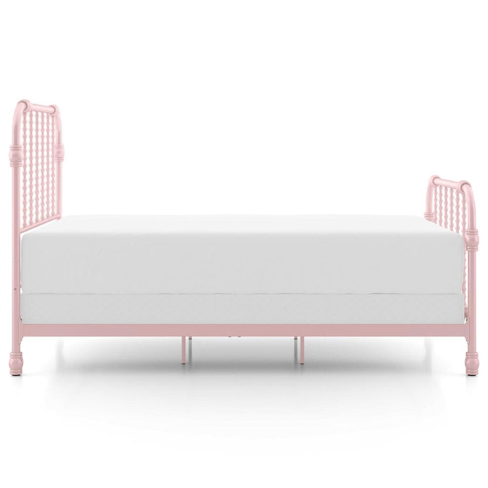 Furniture of America Wren Twin Spindle Kids Bed in Pink, , large