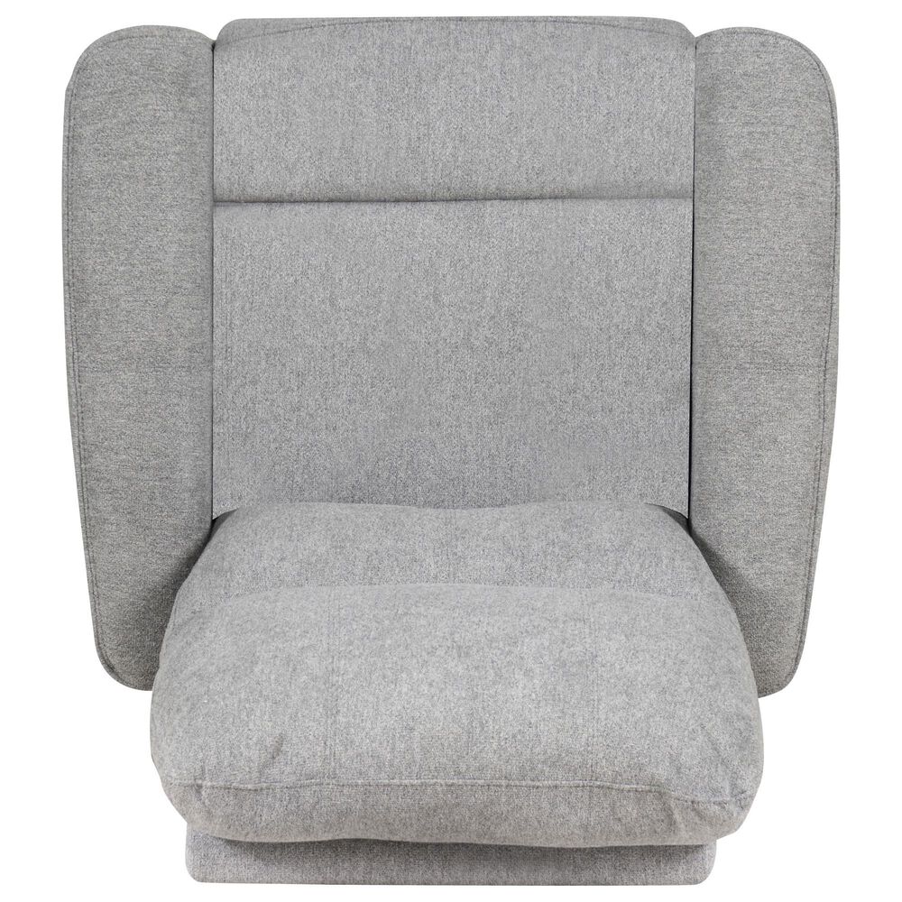 Linon Home Decor Colton Power Recliner in Grey, , large