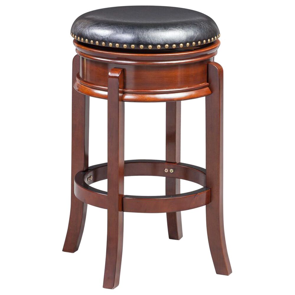 Boraam Industries Hamilton 29" Swivel Barstool in Cherry, , large