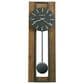Howard Miller Zion Wall Clock in Amber Brown and Charcoal, , large