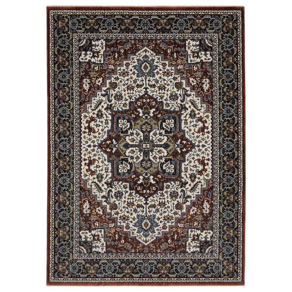 Oriental Weavers Vivian VI06A 2"3" x 7"6" Red Runner, , large