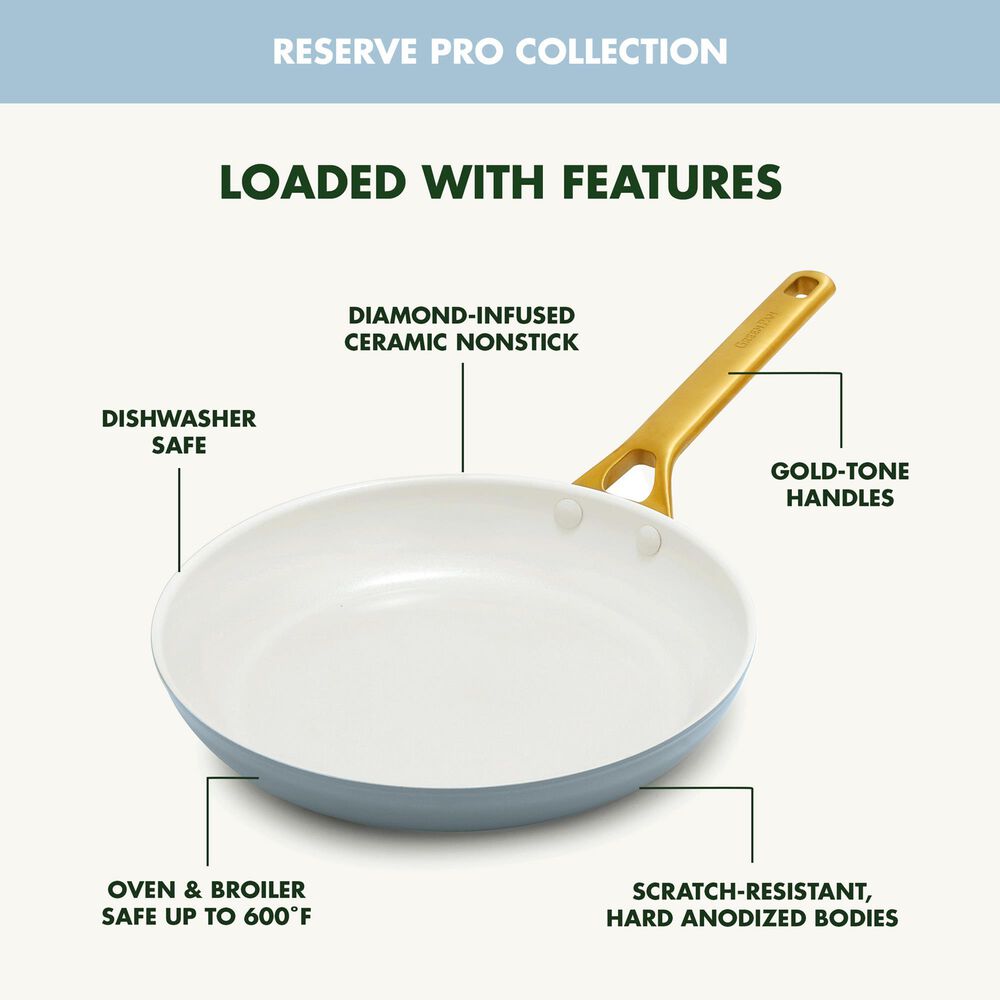 Green Pan Reserve Pro 2-Piece Frypan Set in Glacier, , large