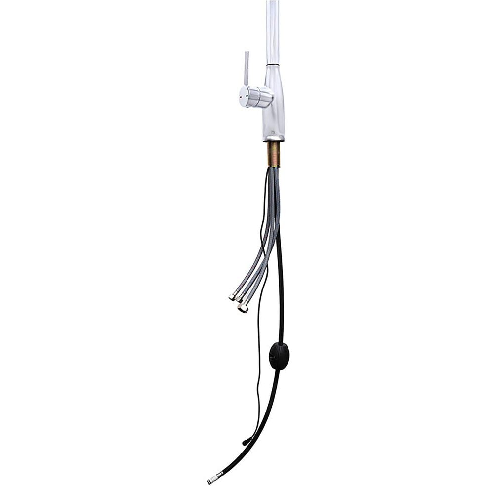 MS International Touch-Less Infrared Sensor Kitchen Faucet in Chrome, , large