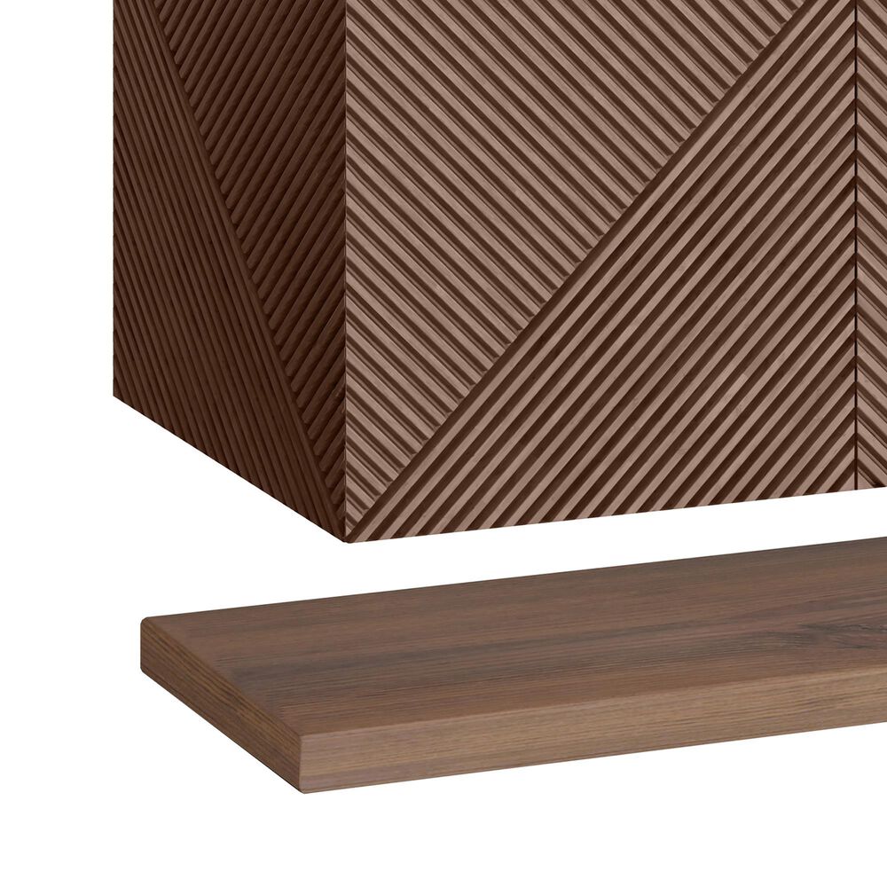 James Martin Marcello 36" Single Bathroom Vanity in Chestnut with 3 cm Phantome Eclos Top and Rectangular Sink, , large