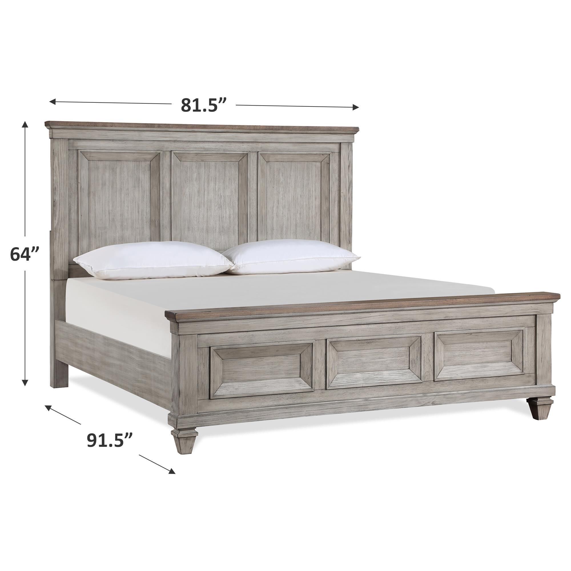 New Heritage Mariana King Bed in Vintage Creme