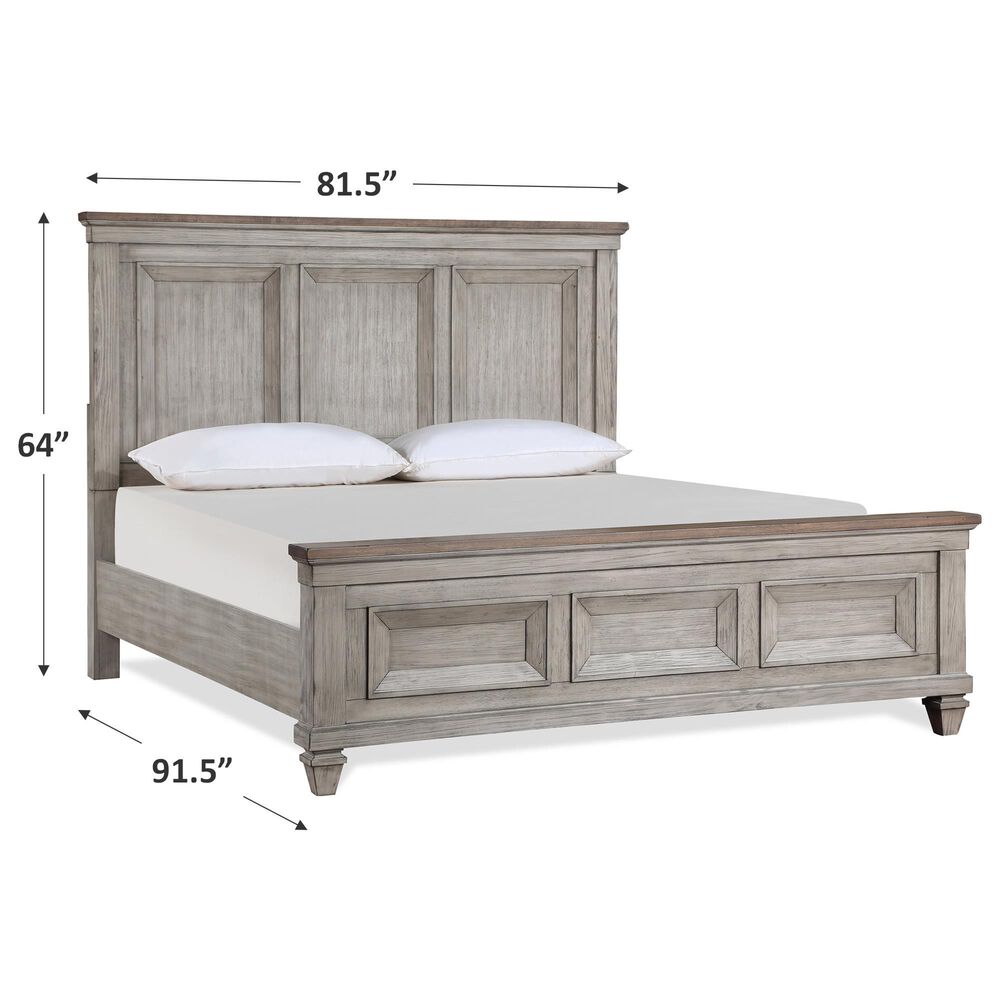 New Heritage Mariana King Bed in Vintage Creme, , large