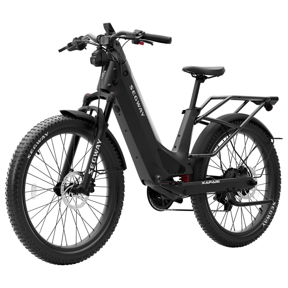 Segway Xafari Fat Tire Electric Bike in Silver, , large