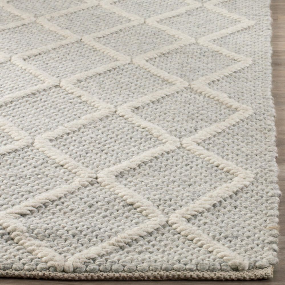 Safavieh Natura Transitional 10&#39; x 14&#39; Silver and Ivory Area Rug, , large