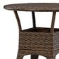 Ashley Mimis Reef 3-Piece Patio Bistro Set in Brown, , large
