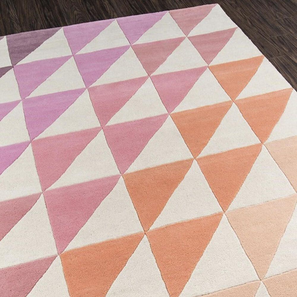 Novogratz Delmar DEL-06 5" x 8" Pink Area Rug, , large