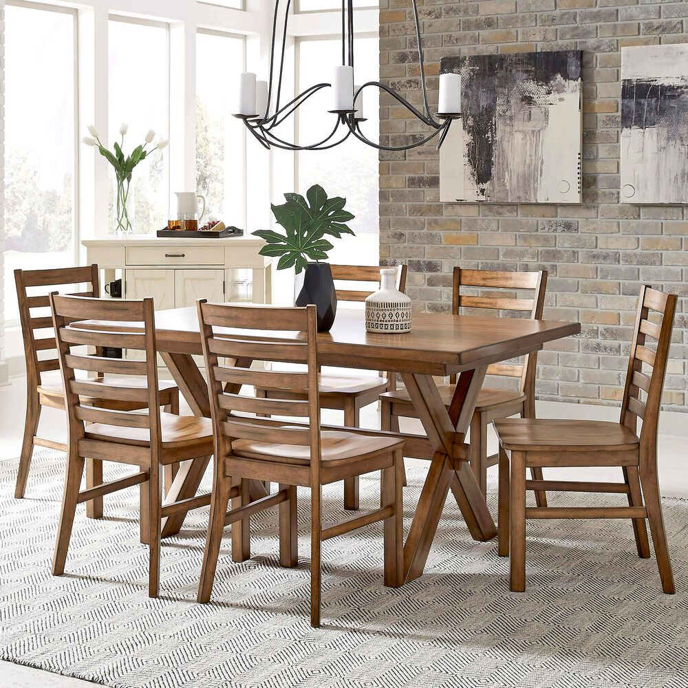 Homestyles Sedona 7-Piece Dining Set in Toffee, , large
