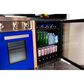 Azure 5.6 Cu. Ft. Glass Door Beverage Center in Stainless Steel, , large