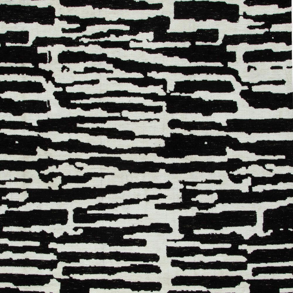 Ashley Bramshaw 5&#39; x 7&#39; Black and Ivory Area Rug, , large