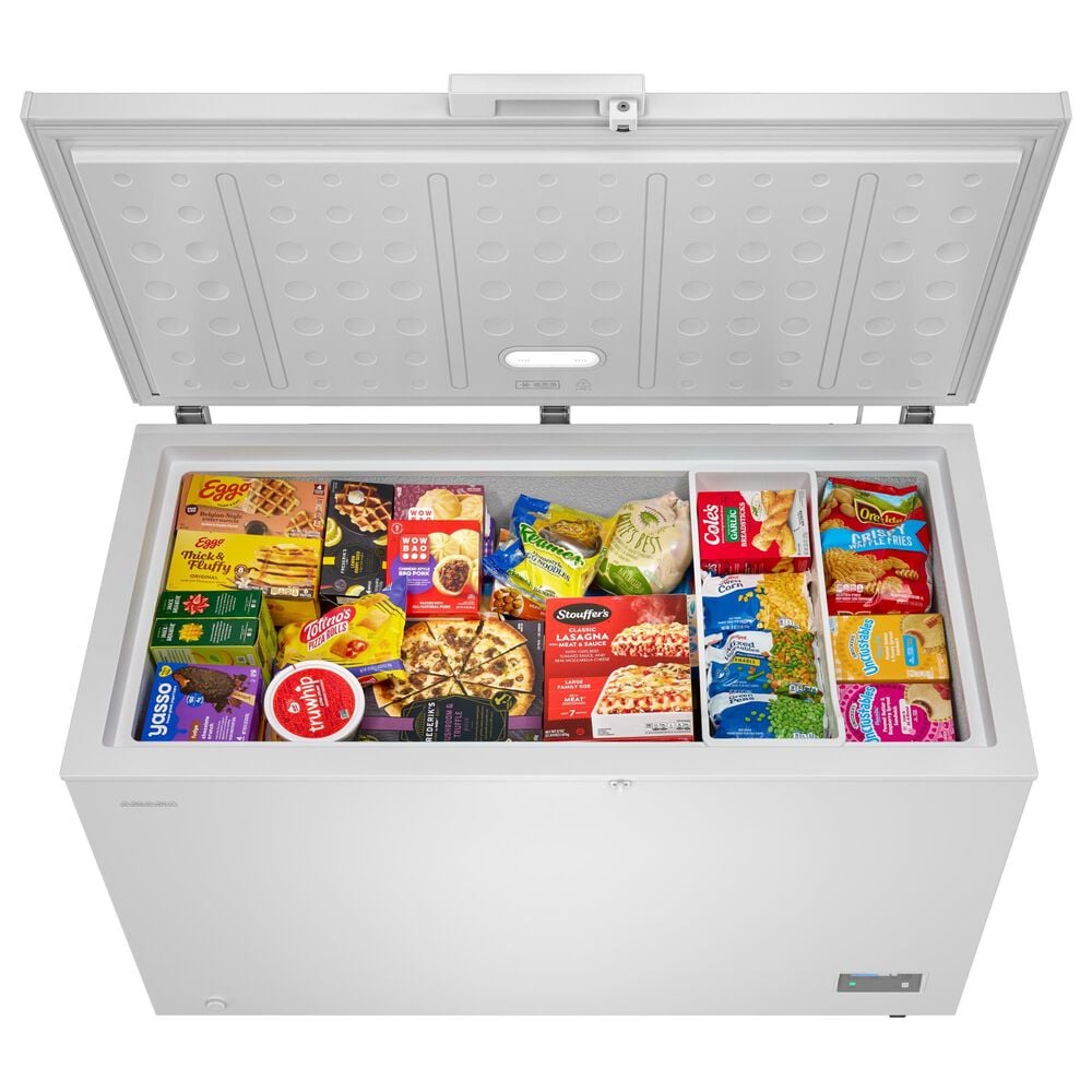Amana 16 Cu. Ft. Chest Freezer with Up-Front Temperature Control System in White, , large
