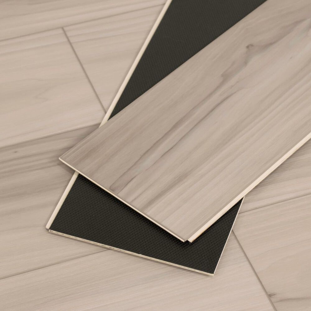 Cali Flooring Trestles Railway Gray 7" x 48" Luxury Vinyl Plank, , large