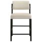 Coaster Kehoe Counter Stool in Black, , large