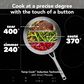KitchenAid 36" Induction Cooktop with 5 Cooking Zones in Black, , large