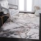 Safavieh Craft CFT877P 10"6" x 14" Grey and Orange Area Rug, , large