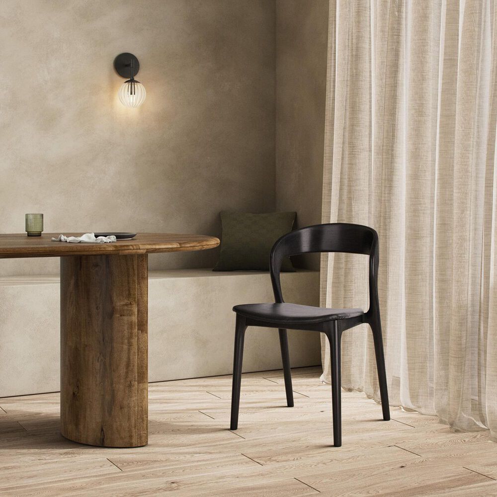 Four Hands Amare Side Chair in Sonoma Black, , large