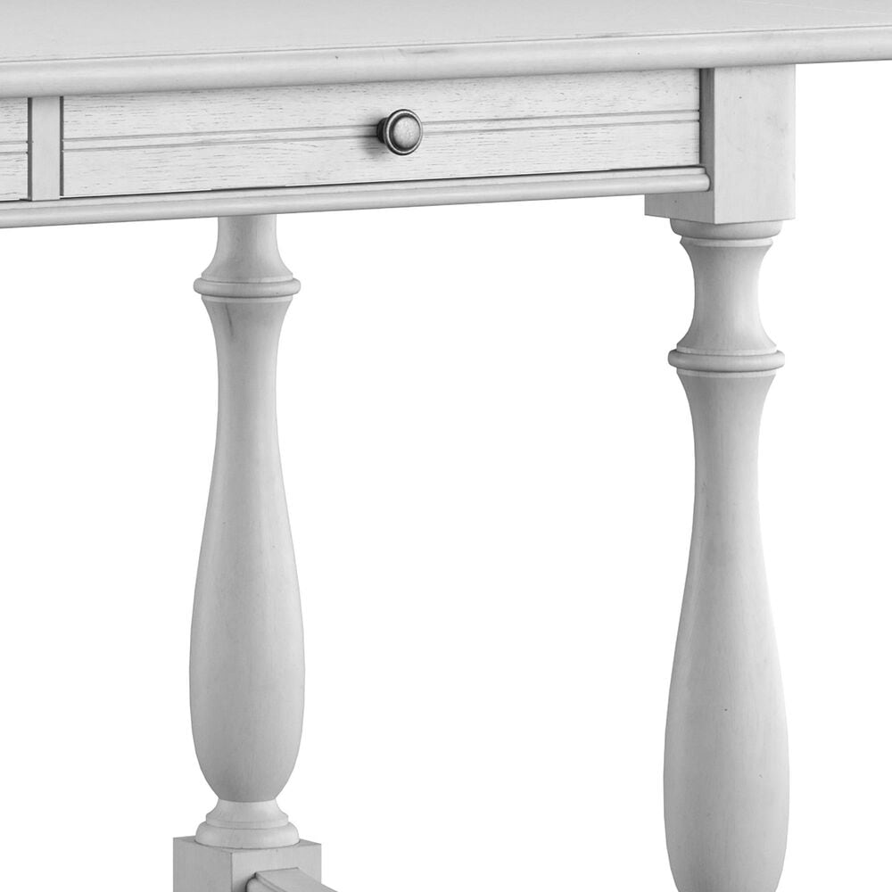 Emerald Home Furnishings New Haven Bar Height Dining Table in Oyster Shell - Table Only, , large