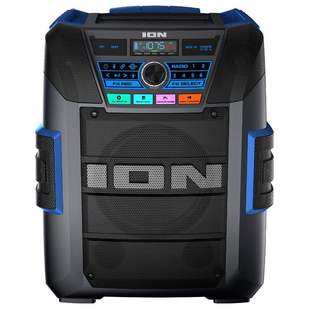 Ion Explorer XL All-Weather Bluetooth Speaker in Black, , large
