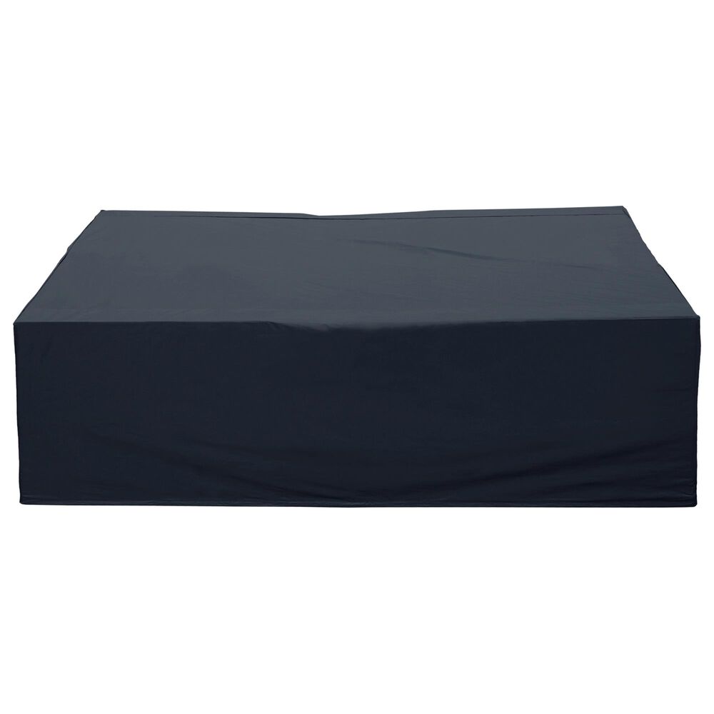 HOMLUX 90" Waterproof Patio Cover with Adjustable Drawstring in Black, , large