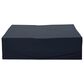 HOMLUX 90" Waterproof Patio Cover with Adjustable Drawstring in Black, , large