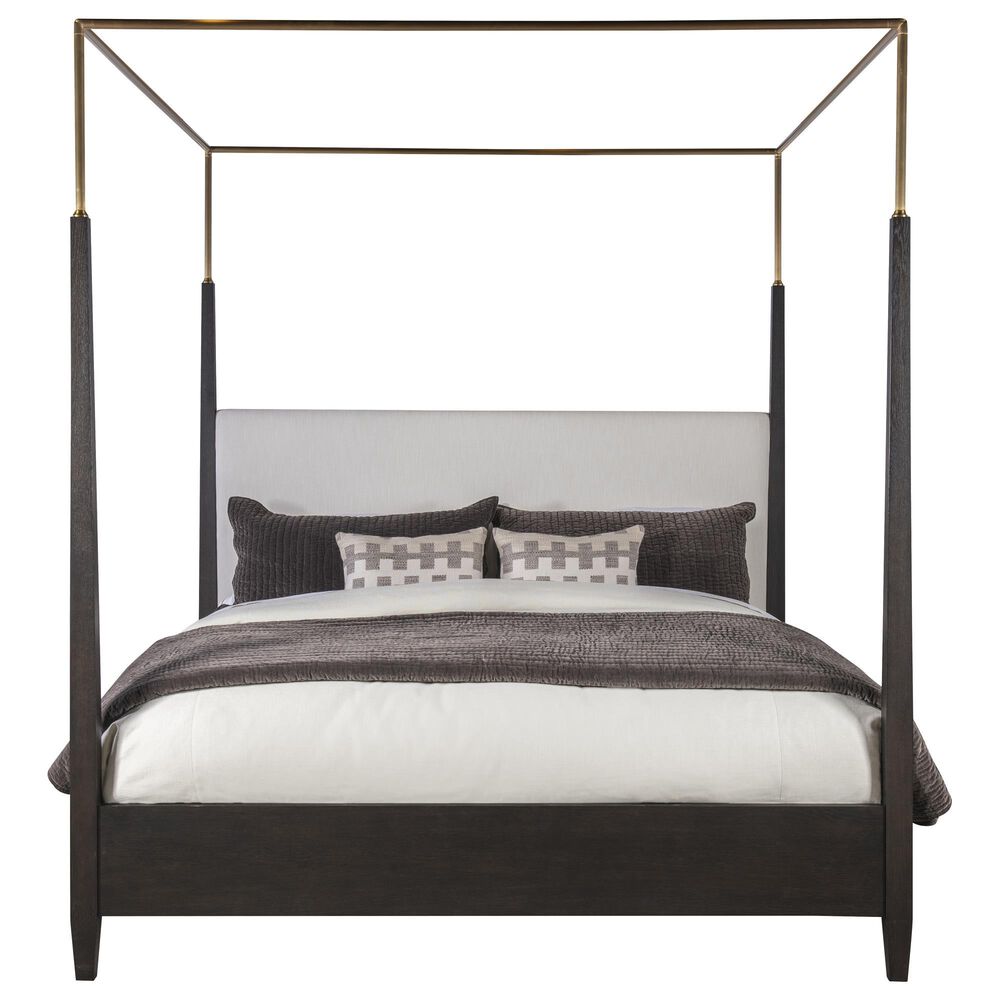 CENTURY Cadence King Canopy Bed in Mocha, , large