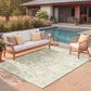 Nourison Aloha ALH17 Ivory and Sage 7"10" x 10"6" Indoor/Outdoor Area Rug, , large