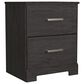 Ashley Belachime 4 Piece Queen Bedroom Set in Dark Charcoal, , large