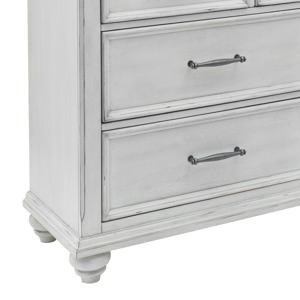 Ashley Kanwyn 3 Piece King Storage Bedroom Set in Whitewash, , large