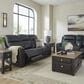 Ashley 5Z-Comfort Power Reclining Loveseat Console in Onyx, , large