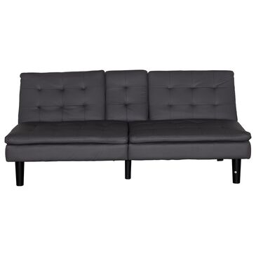 Furniture of America Futon with Dropdown in Gray, , large