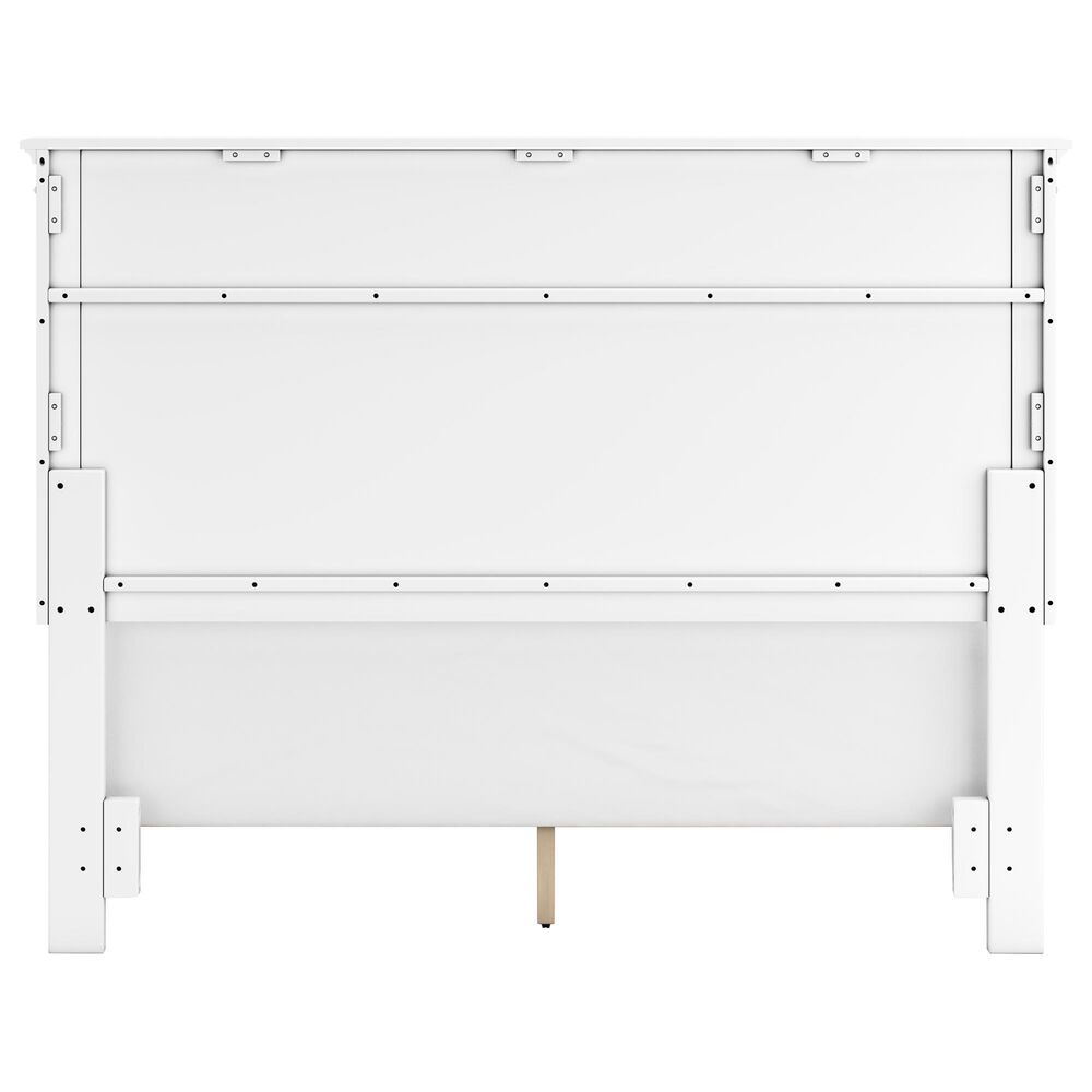 Ashley Fortman 3-Piece Queen Panel Bed Set in White, , large