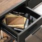 Sauder Boulevard Cafe L-Shaped Desk in Vintage Oak and Black, , large