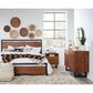 Home Trends & Design Aspen Queen Platform Bed in Walnut, , large