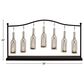 Maple and Jade 20" x 36" Metal Lantern in Black, , large