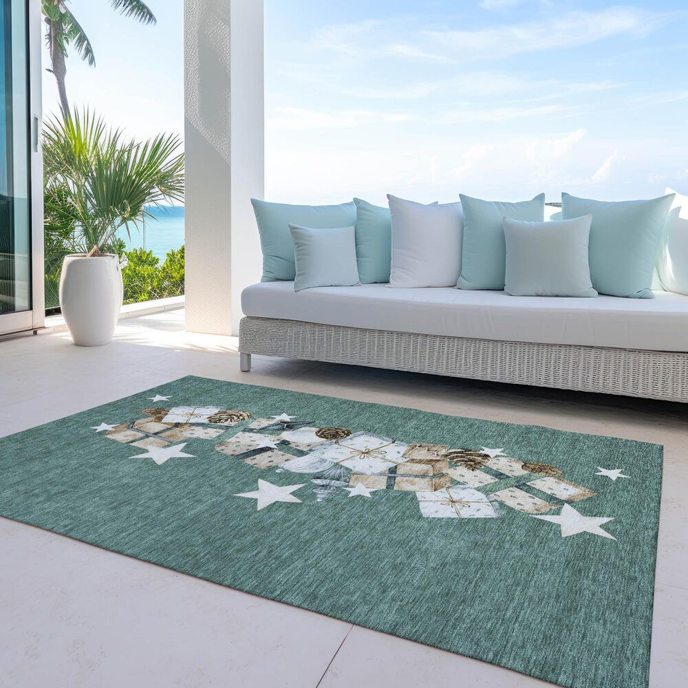 Dalyn Rug Company Wonderland WN33 Seafoam 5&#39; x 7&#39;6&quot; Area Rug, , large
