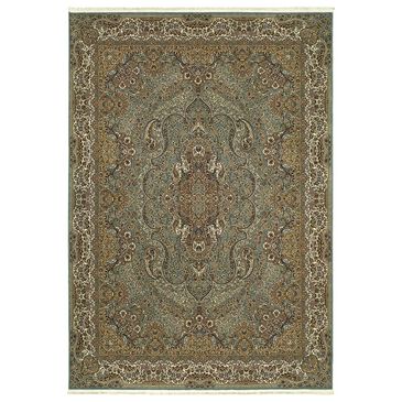 Oriental Weavers Masterpiece 502L 7"10" x 10"10" Blue Area Rug, , large