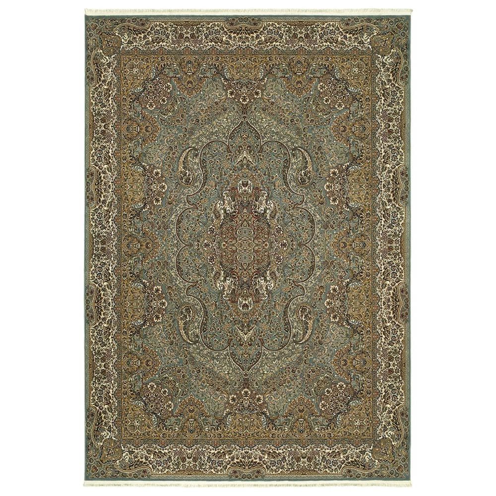 Oriental Weavers Masterpiece 502L 7"10" x 10"10" Blue Area Rug, , large