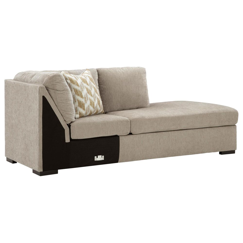 Ashley Bridgepoint 2-Piece Right Facing Sectional with Chaise in Stone, , large