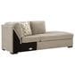 Ashley Bridgepoint 2-Piece Right Facing Sectional with Chaise in Stone, , large