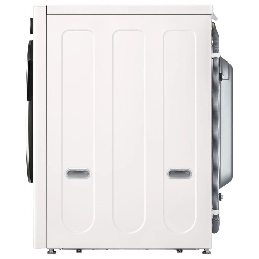 LG 5 Cu. Ft. Smart Front Load Washer and 7.4 Cu. Ft. Electric Dryer Laundry Pair in Alpine White, , large