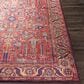 Surya Iris Burnt Orange, Dark Blue, Yellow, Light Pink, Oatmeal and Olive 2"2" x 3"9" Area Rug, , large