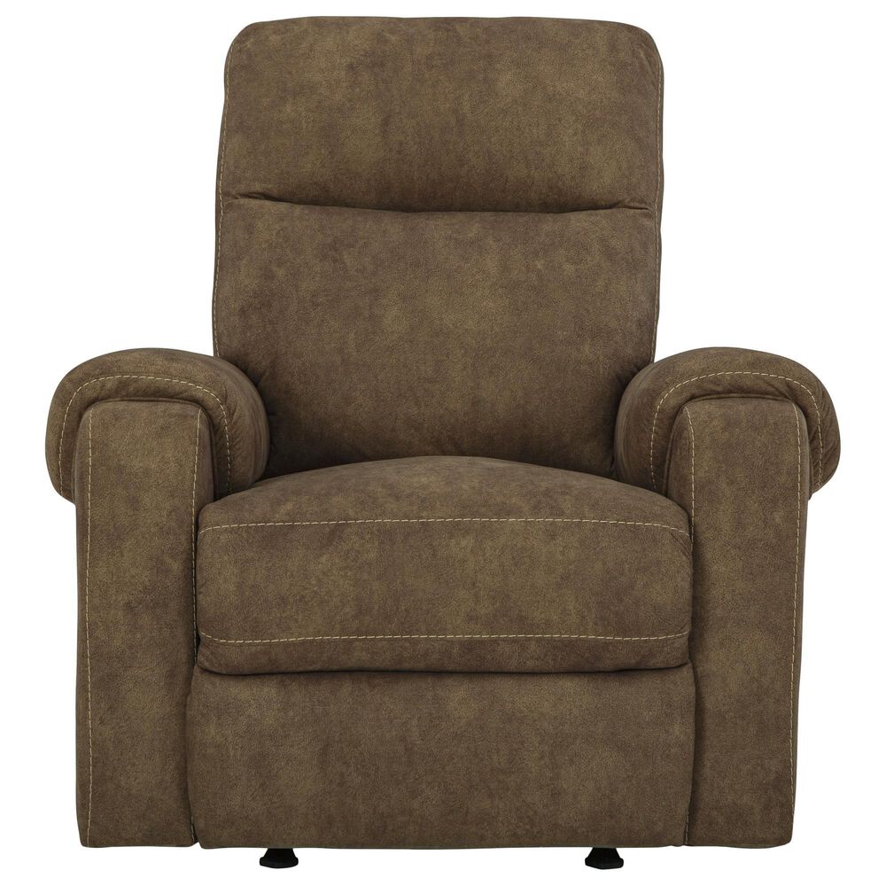 Ashley Edenwold Manual Rocker Recliner in Brindle, , large